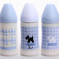 Suavinex WIDE NECK BOTTLE 270ml WITH ANATOMICAL SILICONE TEAT