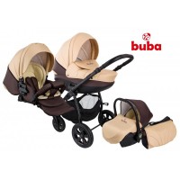 Buba Baby stroller City brown and beige 