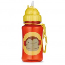Skip * Hop Детска бутилка със сламка Zoo Маймунка