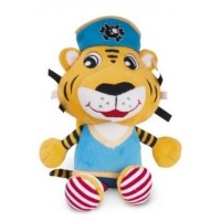 Canpol Плюшена играчка с клипс пират Тигър