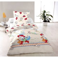Duvatex Детски спален комплект ранфорс 3 части, Котарак 