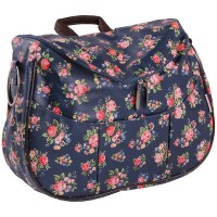 Minene Чанта Лайла Сини Цветя 