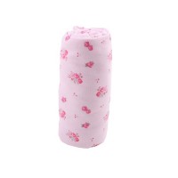 Minene Чаршаф с ластик за количка розово на цветя 