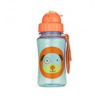 Skip * Hop Детска бутилка със сламка Zoo Кученце