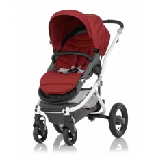 Britax Baby Stroller Affinity Chili Pepper - White Britax Baby Stroller Affinity Chili Pepper - White