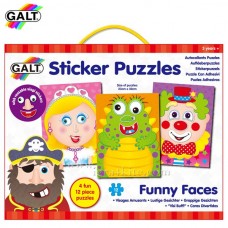 Galt Sticker Puzzles Funny Faces