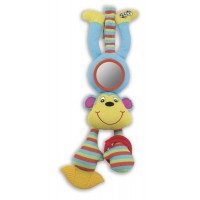 Galt Бебешка играчка за столче за кола Маймуна с огледало