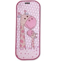 Tris and Ton Стандартна подложка за количка Розови жирафи