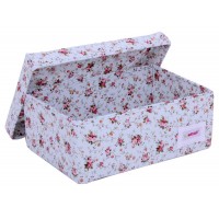 Minene Малка кутия Бледо сини цветя 