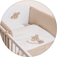 Ceba Baby Бебешки спален комплект с бродерия лукс 3 части 