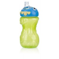 Нетечаща чаша със силиконово дъно IMonster 6м+ - Nuby