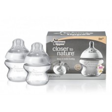Tommee Tippee Шише за хранене 150 мл двойна опаковка 