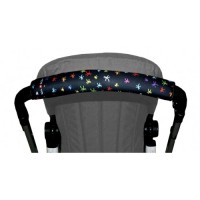 Tris and Ton Протектор за хоризонтална дръжка на количка (цяла) принт слончета