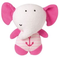 Luminou Светеща плюшена играчка Слон 20 см. розово