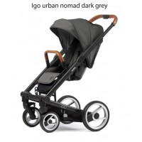 Mutsy Седалка и сенник за бебешка количка iGO Urban Nomad Dark grey