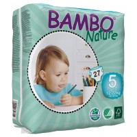 Bambo Nature Eco nappies Junior, 27pcs. - size 5