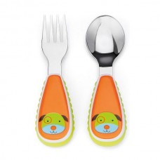 Skip * Hop Комплект виличка и лъжичка Zoo Кученце