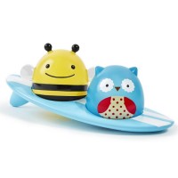 Skip * Hop Светещи играчки за баня Бухал и пчеличка - сърфисти