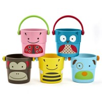 Skip * Hop Zoo Stack & Pour buckets, 5 pcs