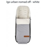 Mutsy Спален чувал за бебешка количка iGO Urban Nomad Off White