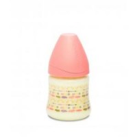Шише 150 мл. силиконов биберон 3P Pink Indian  - Suavinex
