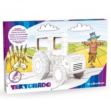 Tektorado Картонен трактор за оцветяване 